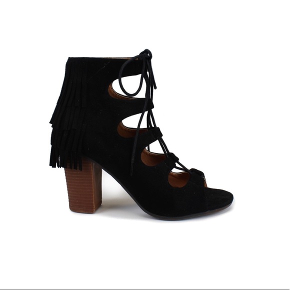 Fringe booties for ladies - Picture 4 of 5